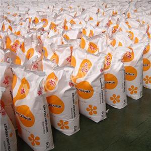 白(bái)色進口牛皮(pí)紙三合一紙(zhǐ)塑複合方底(di)敞口袋